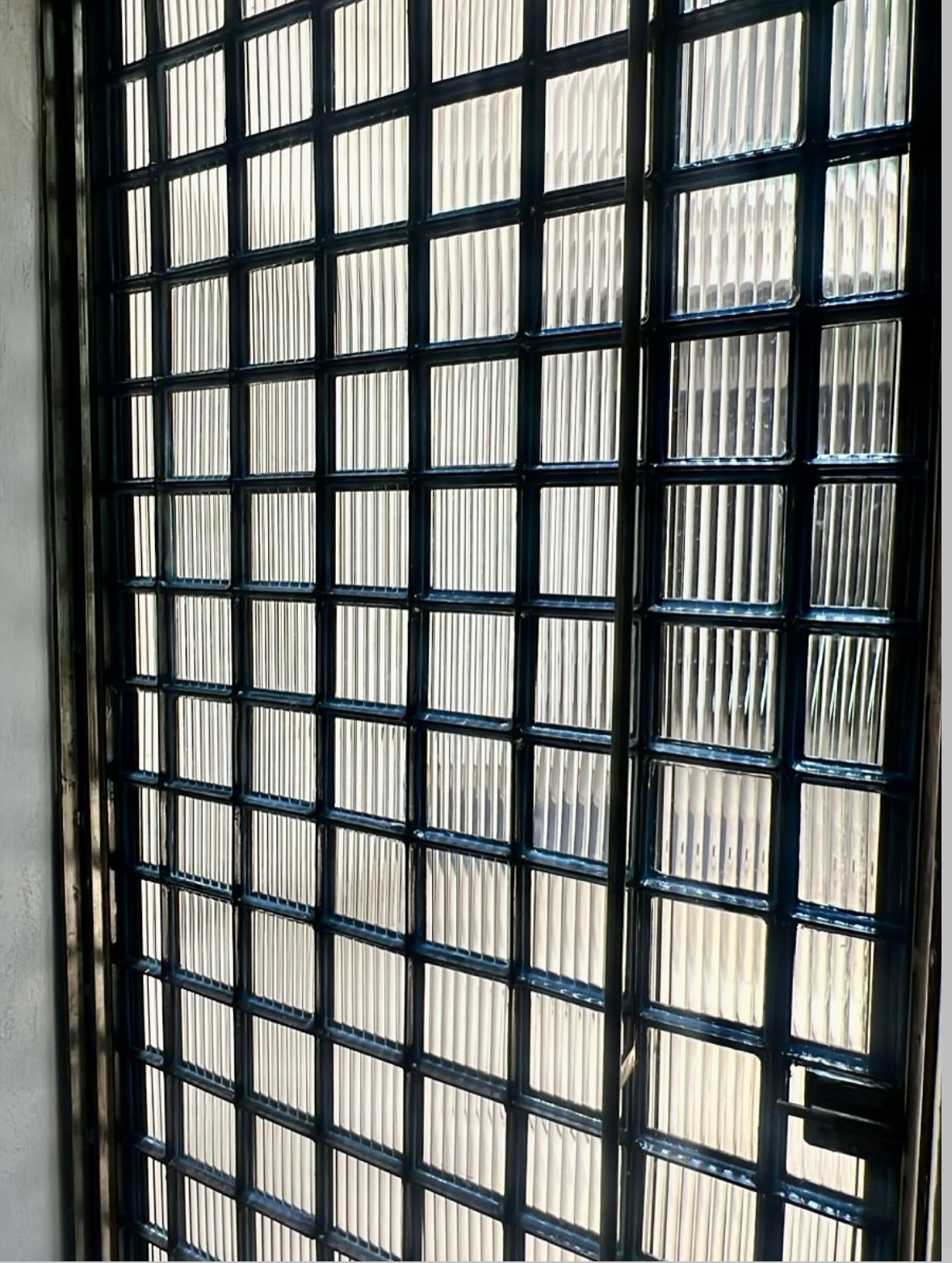 Vidrio acanalado